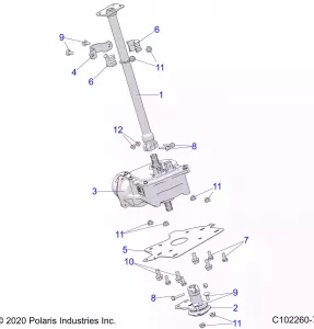 STEERING POST and EPS - A21SJE57AX/BX (C102260-7)