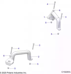 BODY, HANDGRIPS - A21SXE95KG (C102203-3)