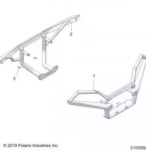 BODY, DELUXE BUMPERS - A21SXD95A9/CA9 (C102082)