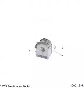 STEERING, CONTROLS, LEFT HAND CONTROLS - A21SXD95A9/CA9 (C0211245-2)