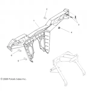 BODY, REAR BUMPER - R11VM76FX (49RGRBUMPERRR09RZRI)