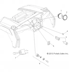 ELECTRICAL, DASH INSTRUMENTS and CONTROLS - R11VM76FX (49ATVDASH11RZRSI)