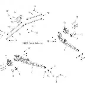 SUSPENSION, REAR - R11JH87AA/AD (49RGRSUSPRR11RZR875)