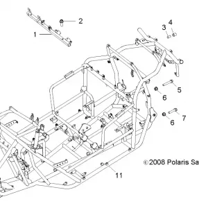 CHASSIS, Рама - R12VA17AA/AC (49RGRРама09RZR170)