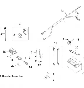 ELECTRICAL PARTS - R12VA17AA/AC (49RGRELECT10RZR170)