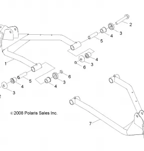 SUSPENSION, CONTROL ARM, FRONT - R12VA17AA/AC (49RGRAARM09RZR170)