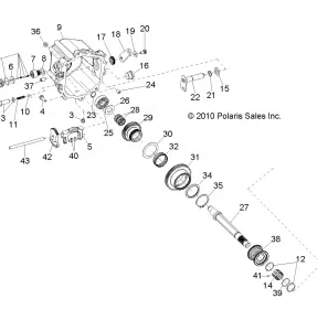 DRIVE TRAIN, MAIN GEARCASE INTERNALS 2 - R12XE76AD/7EAB/EAO (49RGRTRANSINTL211RZRS)