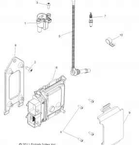 ELECTRICAL, IGNITION - R12VH57AD (49RGRIGNITION12RZR570)