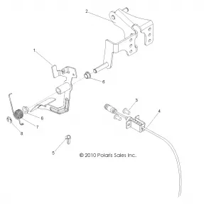 ENGINE, THROTTLE PEDAL - R12VH76AB/AD/AF/AH/AI/AJ/AM/EAB/EAS (49RGRTHROTTLEPEDAL11RZRS)