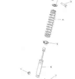 SUSPENSION, FRONT SHOCK MOUNTING - R12VH76AB/AD/AF/AH/AJ/AM/EAB/EAS (49RGRSHOCKMTG08VISTA)