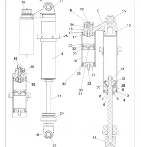 SUSPENSION, FRONT SHOCK - R12VH76AI (49RGRSHOCKRR7043646WE)