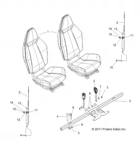 BODY, Сидение MOUNTING and BELTS - R12VE76AB/AD/AE/AJ/AO (49RGRСидениеMTG12RZRS)