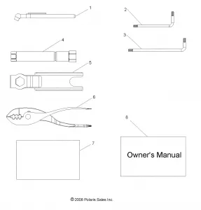 REFERENCES, TOOL KIT and OWNERS MANUAL - R12VE76FX/FI (49RGRTOOL09RZRI)