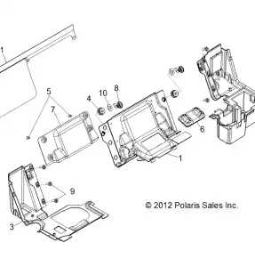 BODY, Сидение DIVIDER - R12JT87AB/AD/AS/AW/9EAW (49RGRСидениеDVD12RZR900)