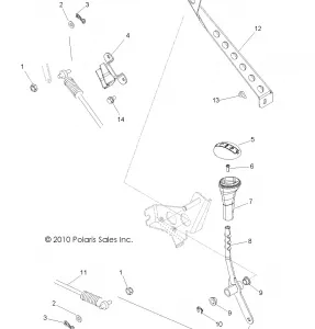 DRIVE TRAIN, GEAR SELECTOR - R12JT87AB/AD/AS/AW/9EAW (49RGRGEARSELECT11RZR875)