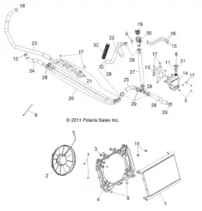 ENGINE, Охлаждение SYSTEM - R12JT87AB/AD/AS/AW/9EAW (49RGRCOOL12RZRXP900)