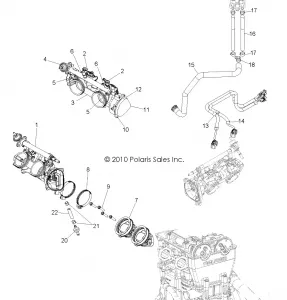 ENGINE, THROTTLE Кузовные детали and INJECTOR - R12JT87AB/AD/AS/AW/9EAW (49RGRTHROTTLEКузовные детали11RZRS)