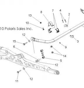 SUSPENSION, TORSION BAR, REAR - R12JT87AB/AD/AS/AW/9EAW (49RGRSTABILIZERRR11RZR875)