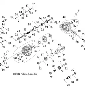 DRIVE TRAIN, MAIN GEARCASE - R13VH57AD (49RGRTRANS1333051)