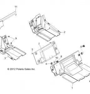 BODY, Сидение DIVIDER - R13XT87AA/9EAK (49RGRСидениеDVD13RZRXP4I)