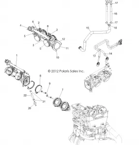 ENGINE, THROTTLE Кузовные детали and INJECTOR - R13XT87AA/9EAK (49RGRTHROTTLEКузовные детали12RZRXP4)