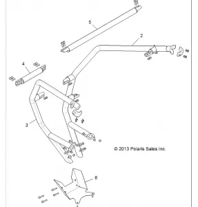 CHASSIS, CAB Рама EXTENSION KIT - R13JT9EAT (49RGREXTENSION13RZRXP)