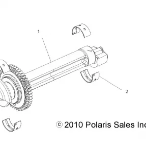 ENGINE, BALANCER - R13JT87AD/AL/9EAK/EAL/EAO/EAT/EAW/EAP (49RGRBALANCER11RZR875)