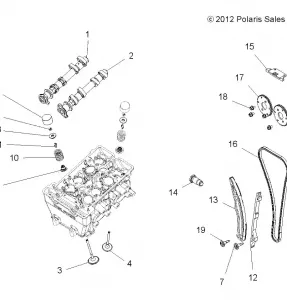 ENGINE, VALVES and CAMSHAFTS - R13JT87AD/AL/9EAK/EAL/EAO/EAT/EAW/EAP (49RGRVALVECAM13RZRXP4)