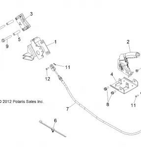 BRAKES, PARK - Z14XT9EFX (49RGRBRAKEPARK13RZRXP4I)