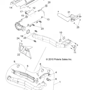 ENGINE, Выхлопная система SYSTEM - Z14XT9EFX (49RGRВыхлопная система11RZR875)