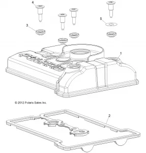 ENGINE, Клапанная крышка - Z14XT9EFX (49RGRVALVE13RZRXP4I)