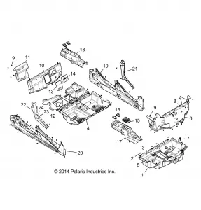 BODY, FLOOR and ROCKER PANELS - Z15VCE87AT/AV (700003)