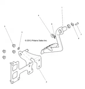 BRAKES, PEDAL AND MASTER CYLINDER - Z15VBA87AJ/LJ/E87AK/AM/AT/LT/AL/AV (49RGRBRAKEFOOT14RZR1000)