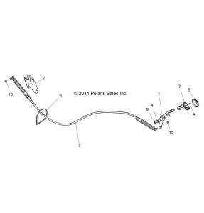 DRIVE TRAIN, GEAR SELECTOR - Z15VBA87AJ/LJ/E87AK/AM/AT/LT/AL/AV (49RGRGEARSELECT15Z90050)