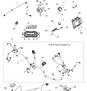 ELECTRICAL, WIRE HARNESS - Z15VBA87AJ/LJ/E87AK/AM/AT/LT/AL/AV (700066)