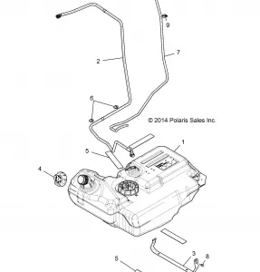 BODY, Топливная система TANK - Z15VDE99AT/AL/AW/LP/EW/AO/AP/AZ/NV/NW/K99AA/AU (49RGRТопливная система14RZR1000)