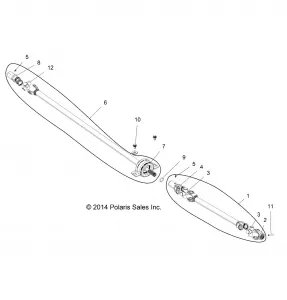 DRIVE TRAIN, FRONT PROP SHAFT - Z15VDE99AT/AL/AV/AW/LP/EW/AO/AP/AZ/NV/NW/K99AA/AU (49RGRSHAFTPROP151000XP)