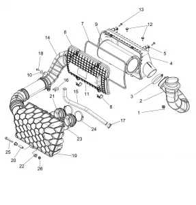 ENGINE, Впуск SYSTEM - Z15VDE99AT/AV/AW/LP/EW/AO/AP/AZ/NV/NW/K99AA/AU (49RGRAIRBOX151000)