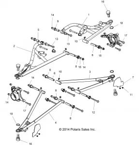 SUSPENSION, FRONT CONTROL ARMS - Z15VDE99AT/AL/AV/AW/LP/EW/AO/AP/AZ/NV/NW/K99AA/AU (700034)