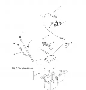 ELECTRICAL, BATTERY - Z16VHA57A2/EAK/AS (700343)