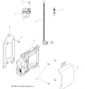 ELECTRICAL, IGNITION - Z16VHA57A2/EAK/AS (49RGRIGNITION13RZR570)