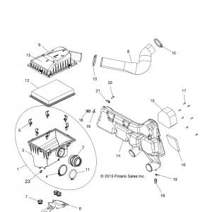 ENGINE, Впуск SYSTEM - Z16VHA57A2/EAK/AS (700859)