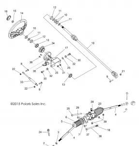 STEERING, STEERING ASM. - Z16VHA57FJ (700596)