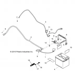 ELECTRICAL, BATTERY - Z16VA87 ALL OPTIONS (700252)