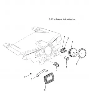 ELECTRICAL, DASH INSTRUMENTS AND CONTROLS - Z16VA87 ALL OPTIONS (49RGRDASH15Z50900)