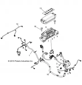 ELECTRICAL, WIRE HARNESS - Z16VAE87A9/AR/AU/AW (700259)