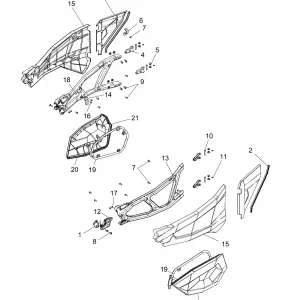 BODY, DOORS - Z16VDM99AM (700281)