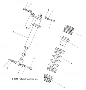 SUSPENSION, FRONT SHOCK MOUNTING - Z16VDE99AF/AM/LM/AS/M99AM (700293)