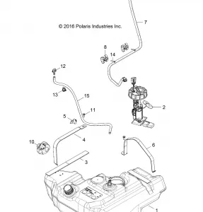 BODY, Топливная система TANK - Z17VHA57FJ (701236)