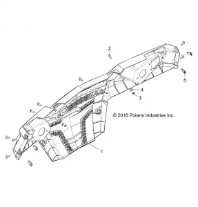 BODY, REAR BUMPER - Z17VHA57FJ (701239)